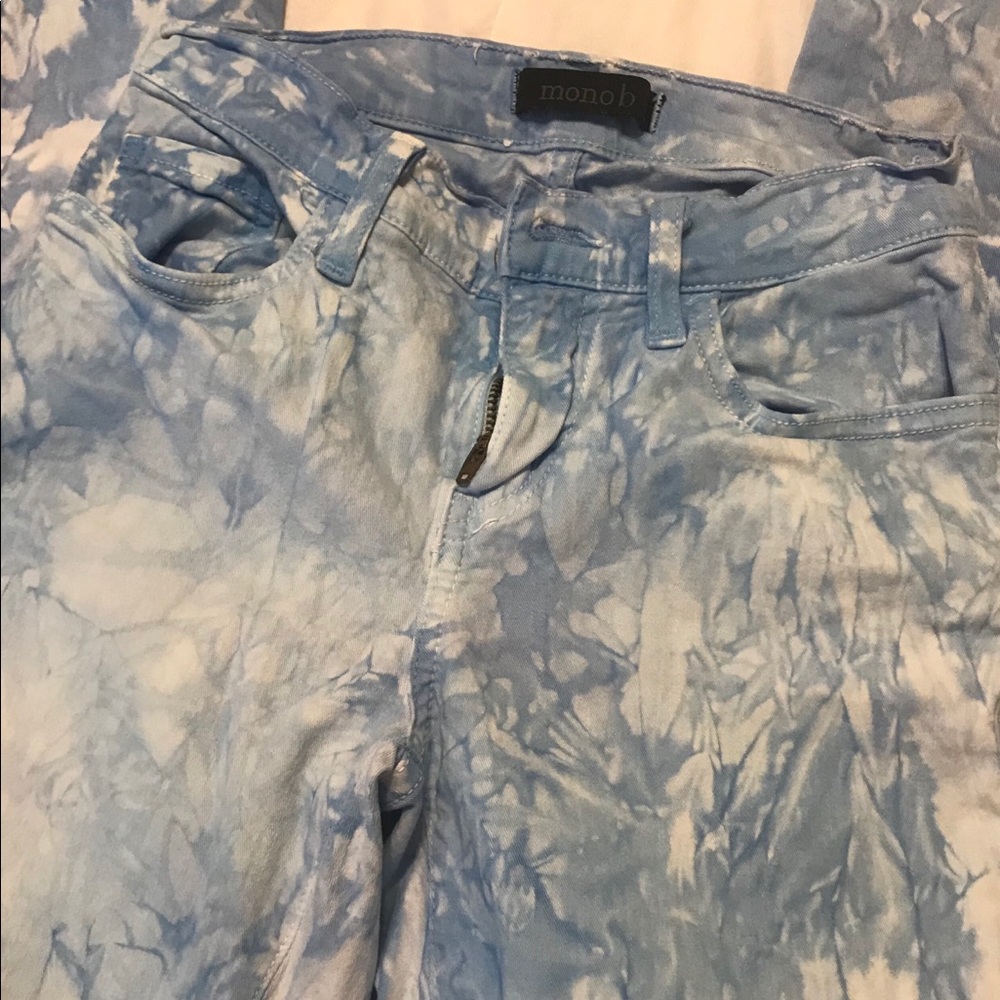 Monob Tie-Washed Blue Jeans 24